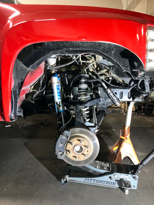 2007-2018 Silverado 1500 2wd long travel bypass shock mount (pair)